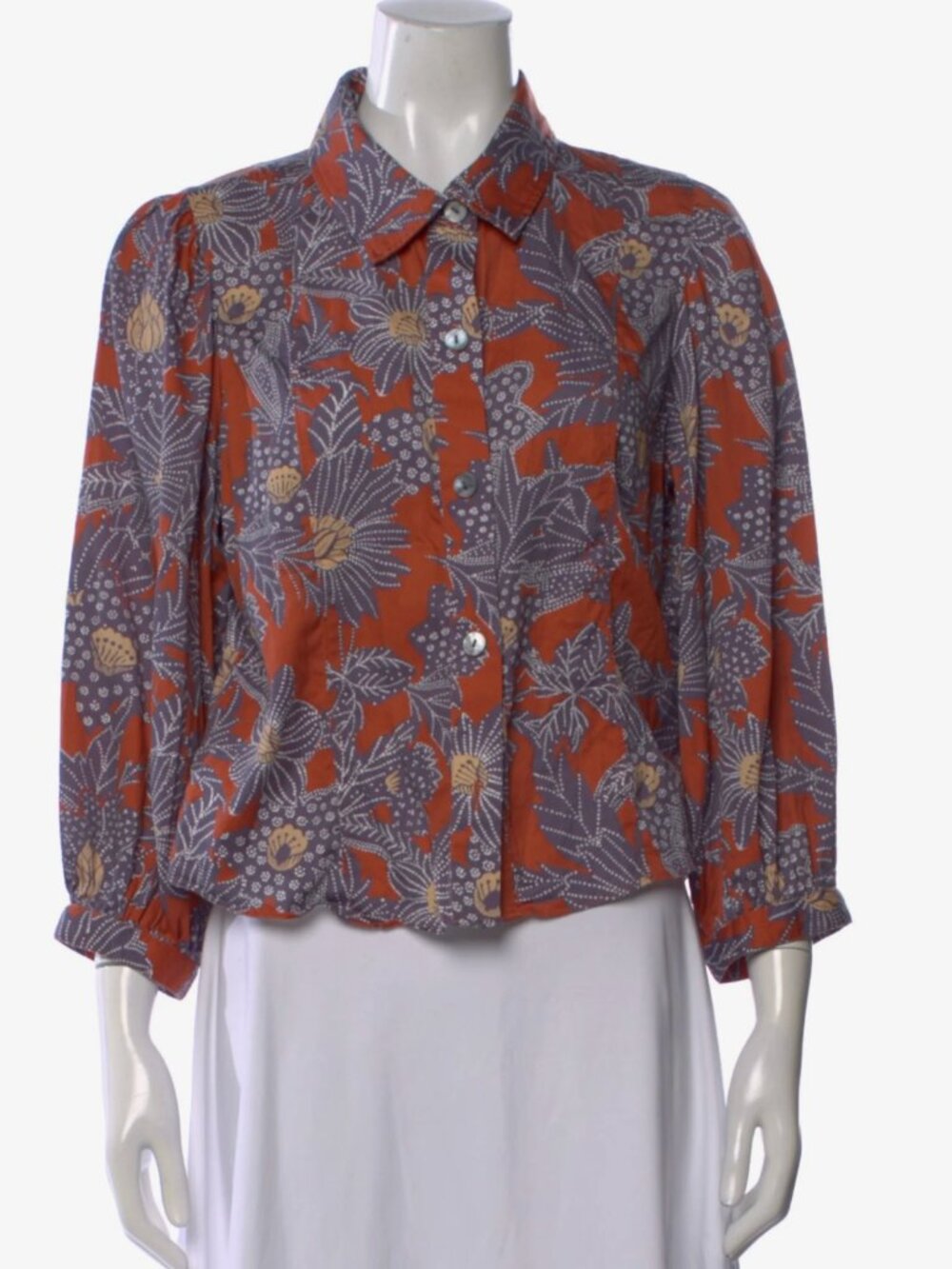 Love the Label Floral Print Blouse | Size M | Excellent condition